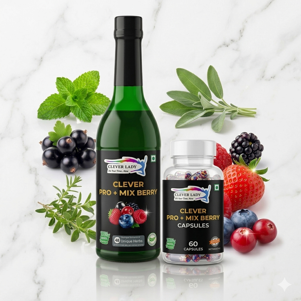Clever Pro + Mix Berry Juice + Capsule