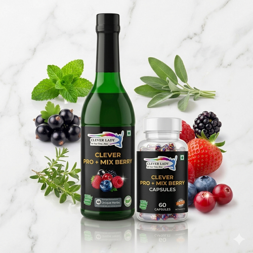Clever Pro + Mix Berry Juice + Capsule